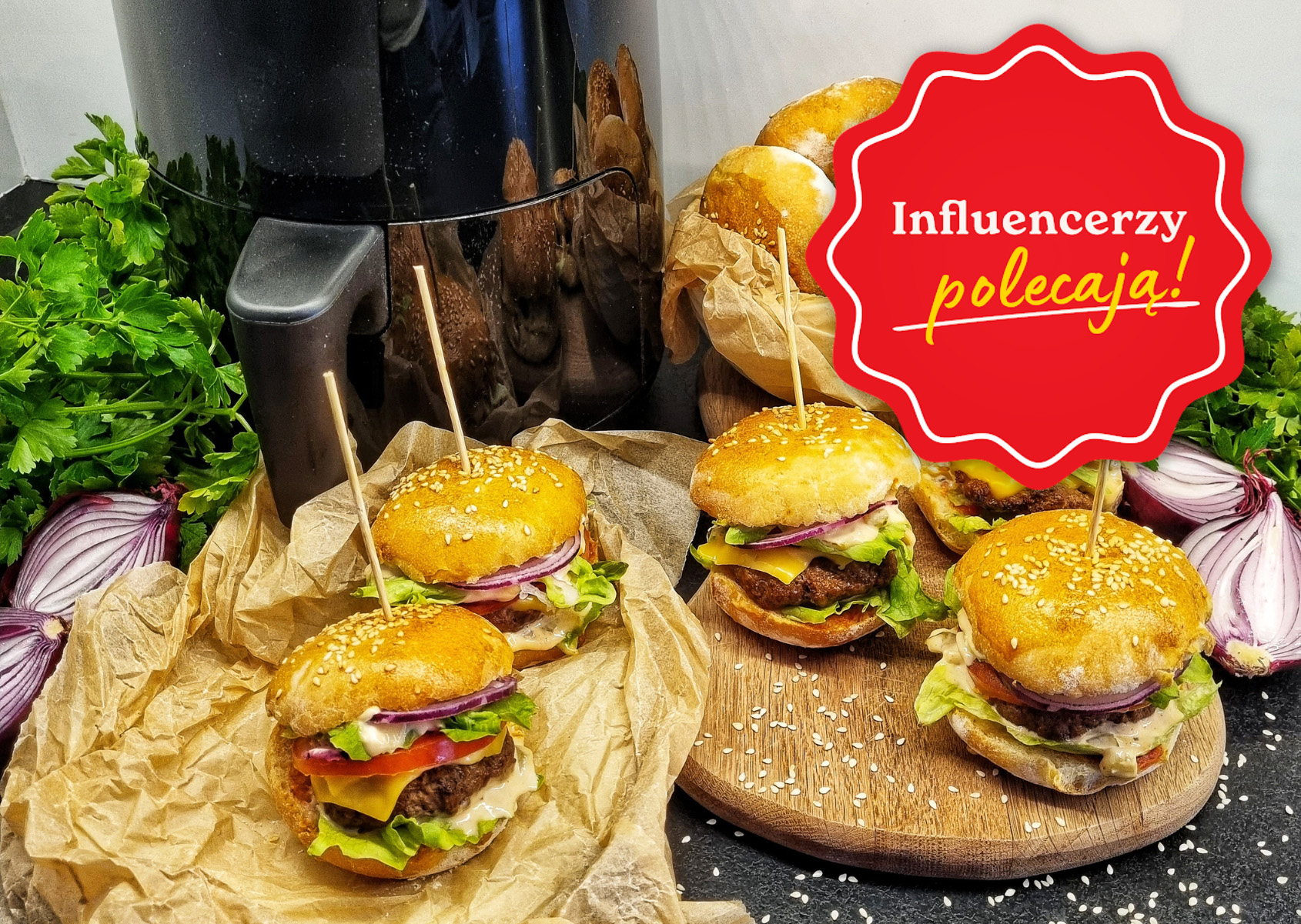mini burgery przepis
