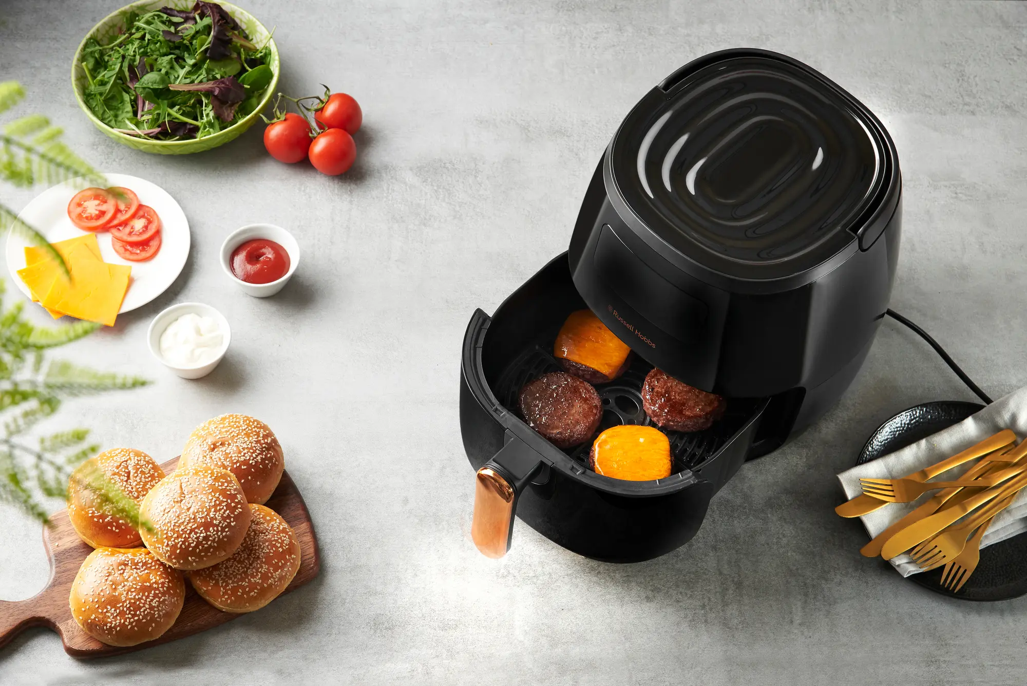 Zdrowy fast food w airfryer